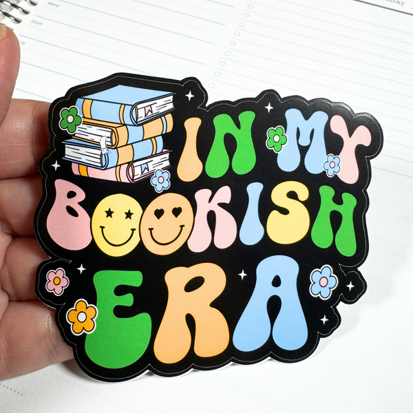 In My Bookish Era Die Cut Sticker