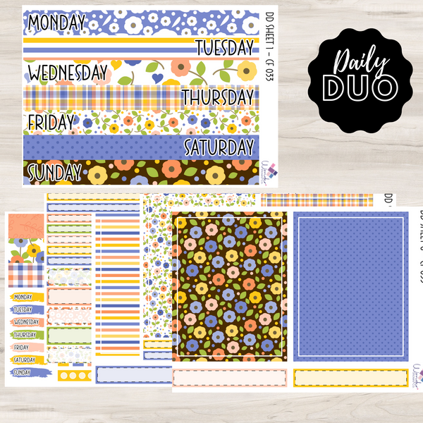 Daily Duo Sticker Kit - CF 033