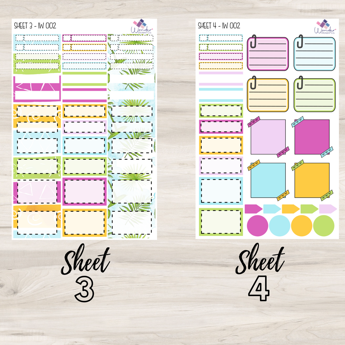 Vertical IW 002 Sticker Kit – Wonder Stickers Co.