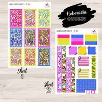 Hobonichi Cousin CF 011 Sticker Kit