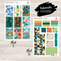 Hobonichi Cousin Sticker Kit - CF 034