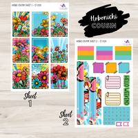 Hobonichi Cousin CF 020 Sticker Kit