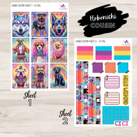 Hobonichi Cousin Sticker Kit - CF 036