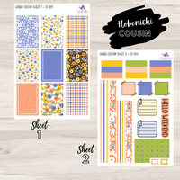 Hobonichi Cousin Sticker Kit - CF 033