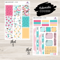 Hobonichi Cousin Sticker Kit - CF 059