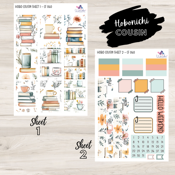 Hobonichi Cousin Sticker Kit - CF 060