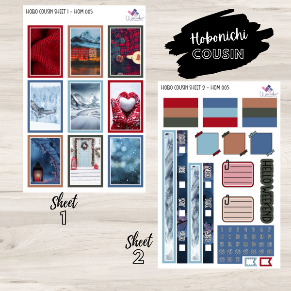 Hobonichi Cousin Monthly - February 2024 – Wonder Stickers Co.