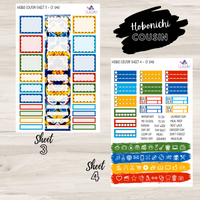 Hobonichi Cousin Sticker Kit - CF 040