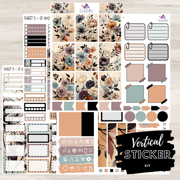 Vertical Sticker Kit - CF 042