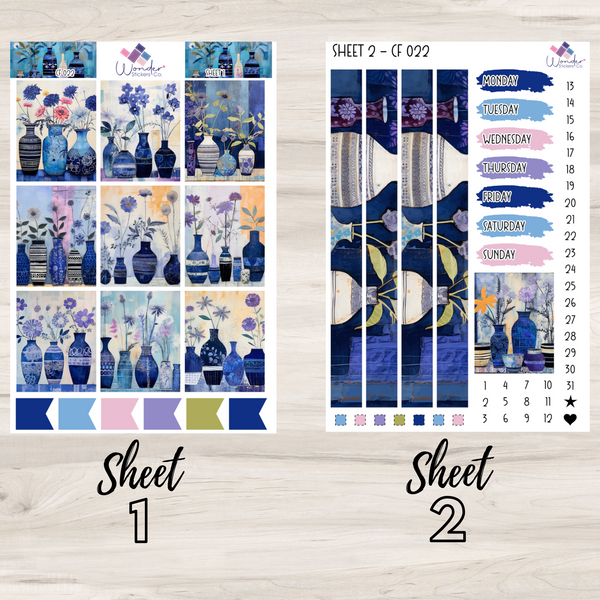 Vertical CF 022 Sticker Kit – Wonder Stickers Co.