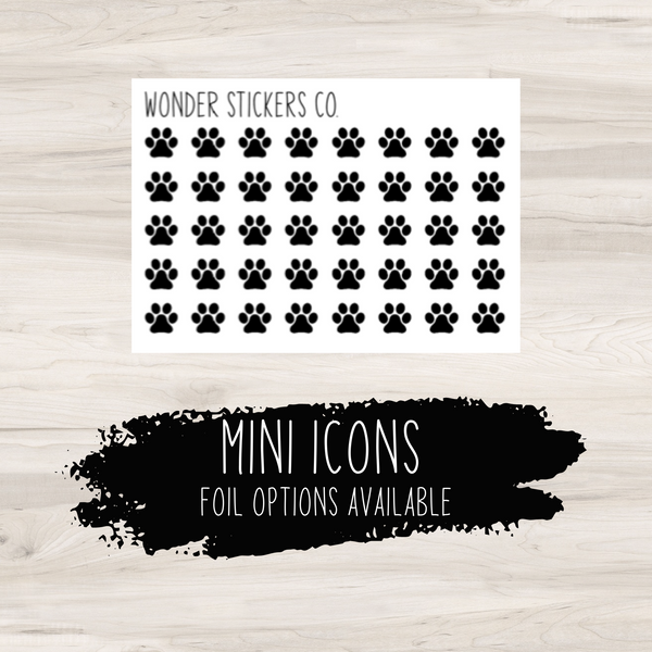 Mini Icons - Paw Print