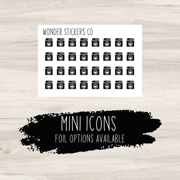 Mini Icons - Washing Machine