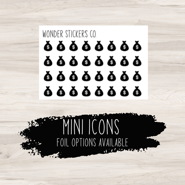 Mini Icons - Money Bag