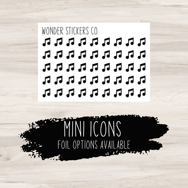 Mini Icons - Music Notes