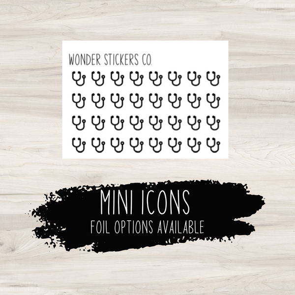 Mini Icons - Stethoscope