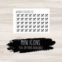 Mini Icons - Fork and Spoon