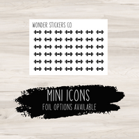 Mini Icons - Dumbells