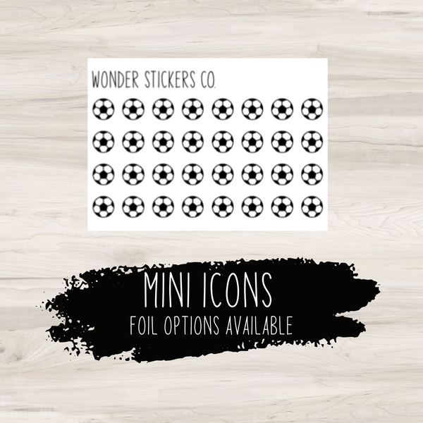 Mini Icons - Soccer Ball