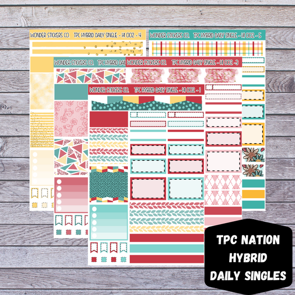Hi 002 HI 002 Hybrid Singles Collection – Wonder Stickers Co.