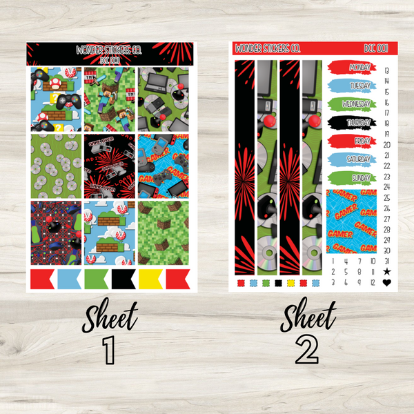 DCC 001 Sticker Kit – Wonder Stickers Co.
