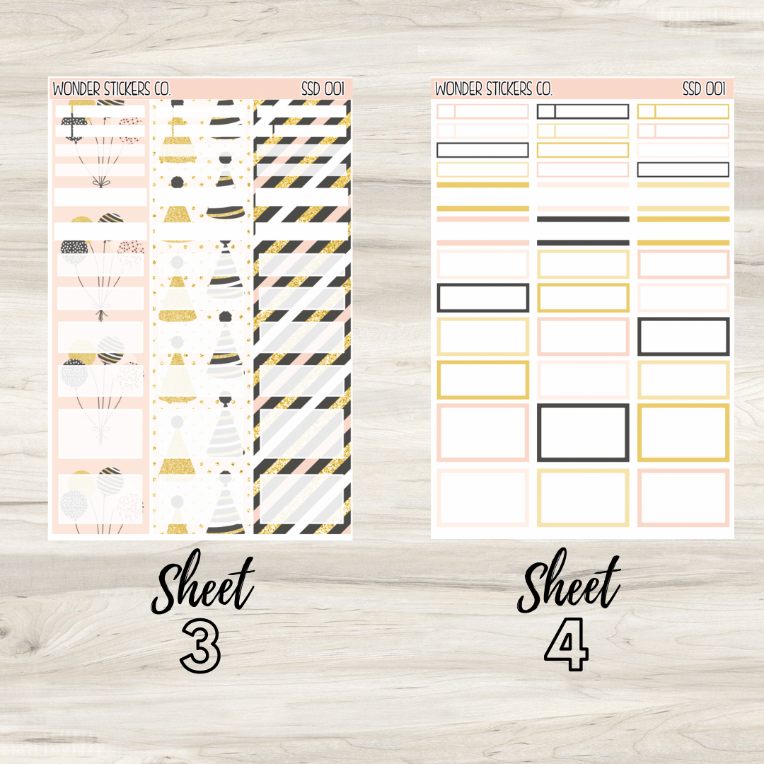 SSD 001 Sticker Kit – Wonder Stickers Co.