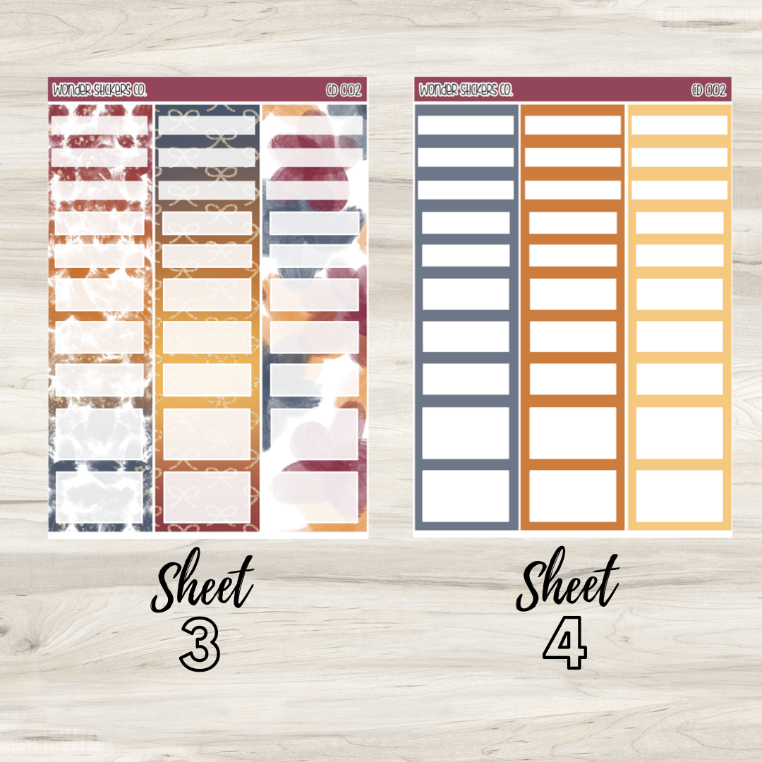 CD 002 Sticker Kit – Wonder Stickers Co.