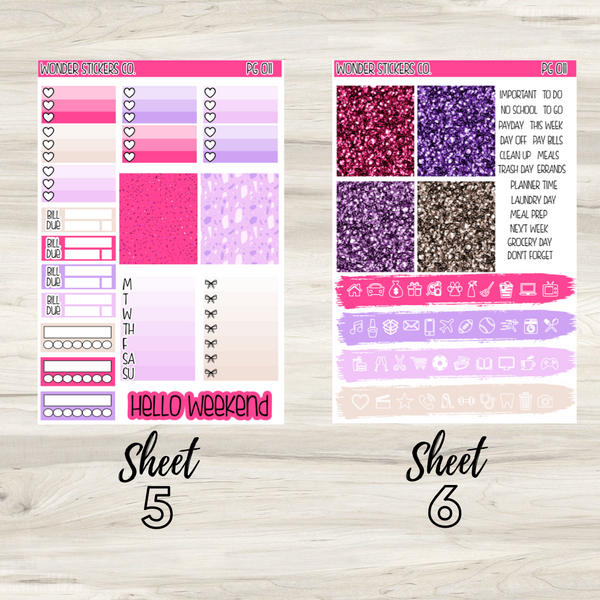 Pg 1 Sticker PG 011 Sticker Kit – Wonder Stickers Co.