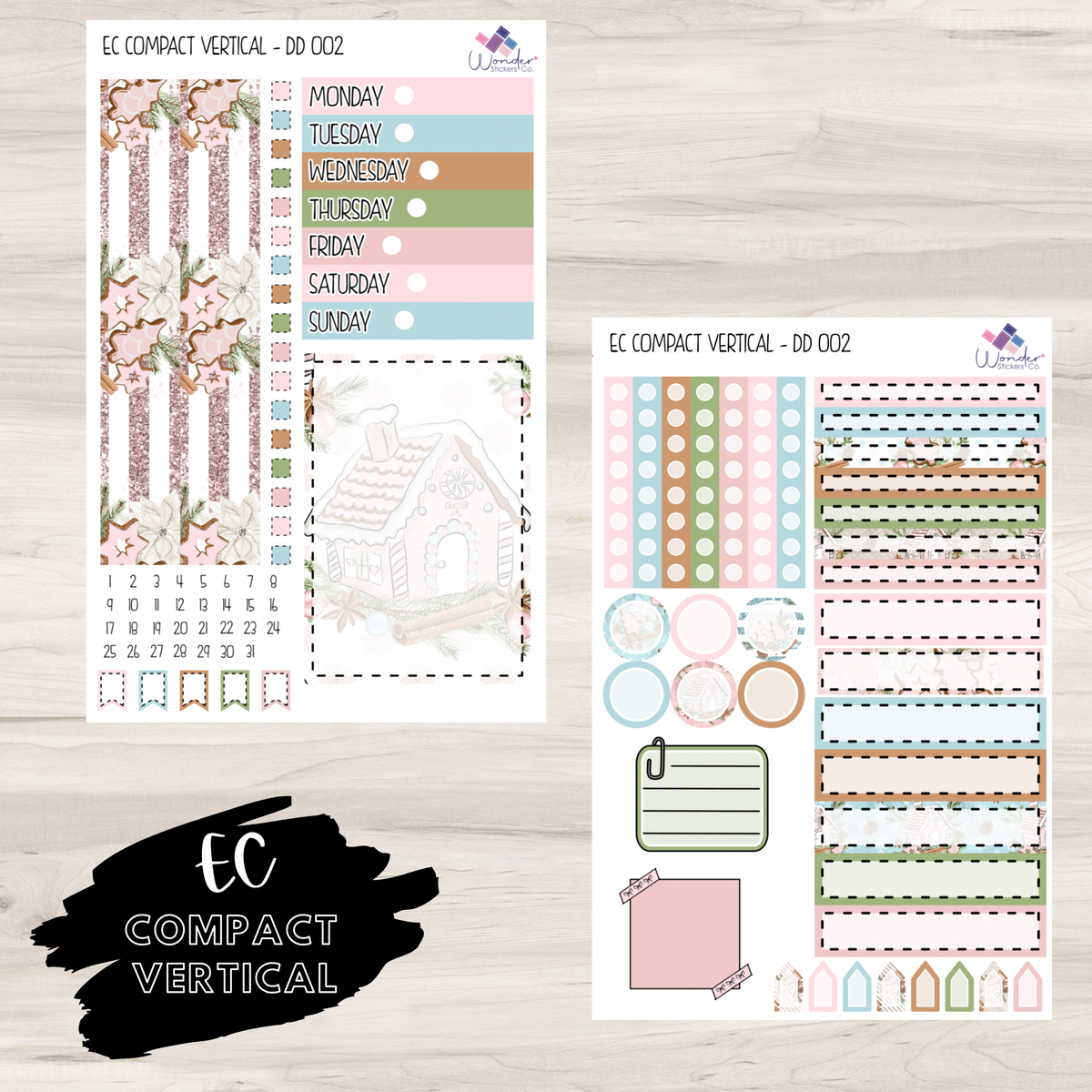 Ec Design Sticker EC CV DD 002 Sticker Kit – Wonder Stickers Co.