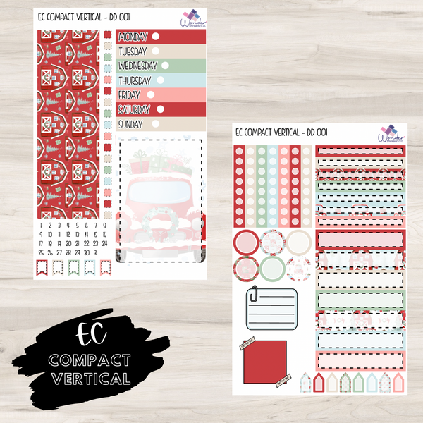 EC CV DD 001 Sticker Kit