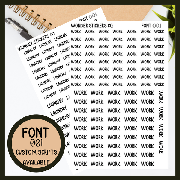 Font 001