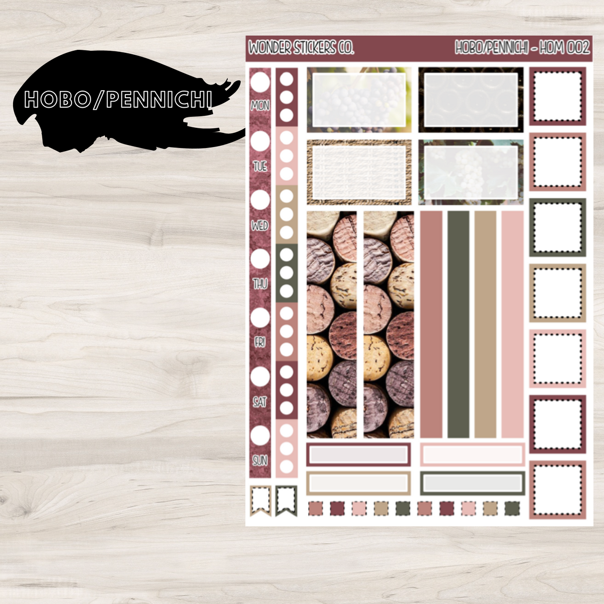 HOM 002 Sticker Kit – Wonder Stickers Co.