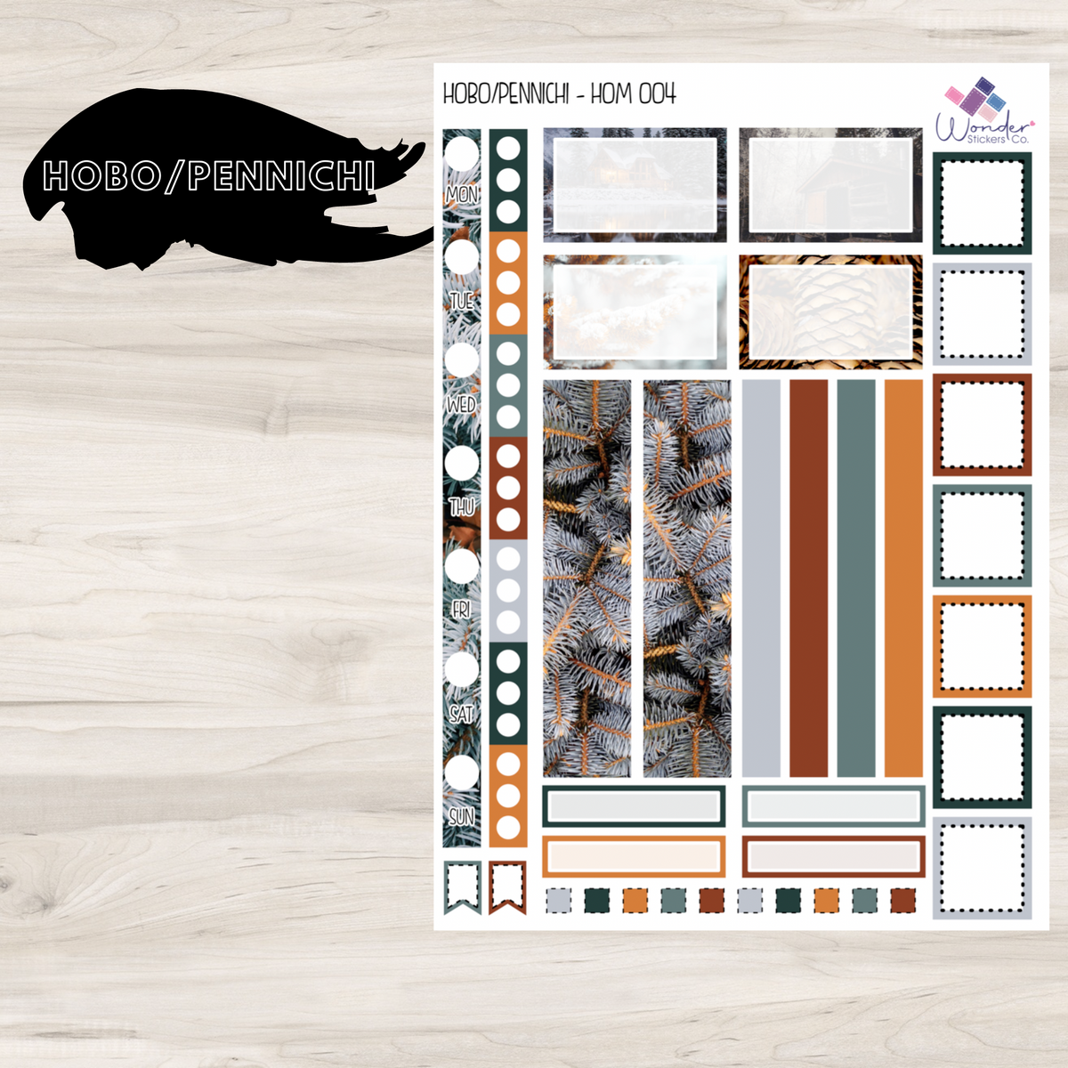 Hobo/Pennichi HOM 004 Sticker Kit – Wonder Stickers Co.