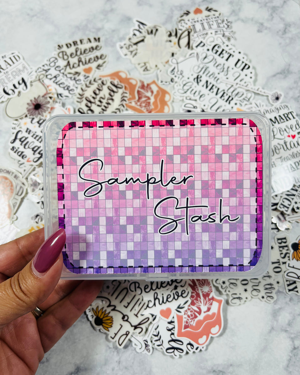 Sampler Storage Box 2 – Wonder Stickers Co.